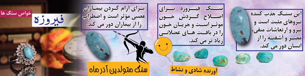 خواص سنگ فیروزه